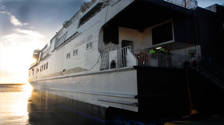 El nuevo ferry estará operativo en la próxima temporada de carnavales.