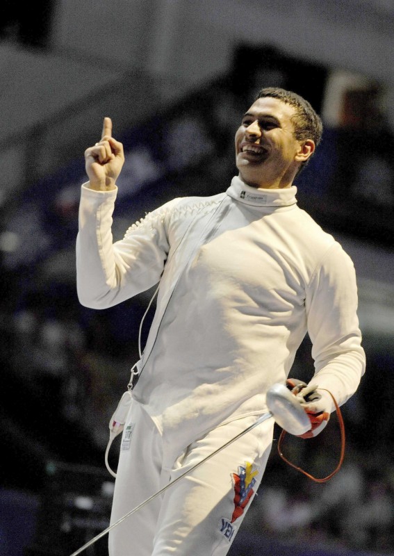 Rubén Limardo, quiere revalidar su medalla de oro olímpica en Río de Janeiro. Foto: CORTESÍA